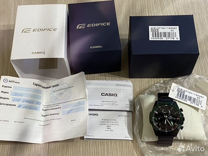 Наручные часы Casio Edifice EFR-571DC-1A