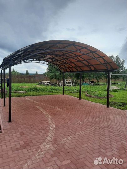 Навес под ключ