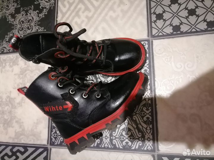 Ботинки осень для девочки 30