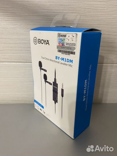 Микрофон петличный Boya BY-M1DM