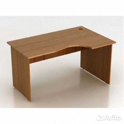 Стол эргономичный Монолит см4.3, правый, 1404*904