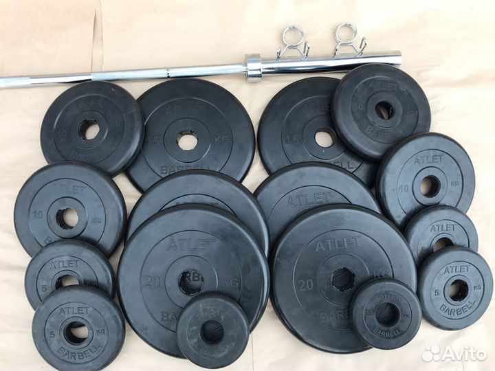 Профессиональная олимпийская штанга 195 кг