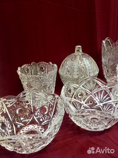 Хрустальные вазы СССР