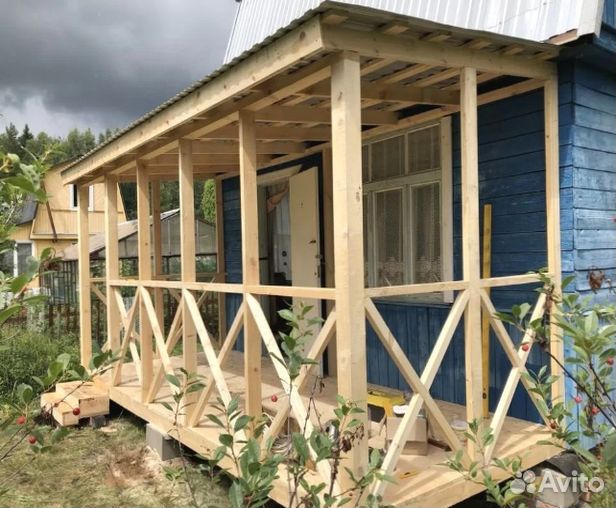 Строительство Пристройки. Веранды Террасы. Бригада