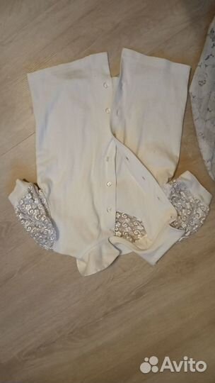 Блузки белые, сарафаны р122-128
