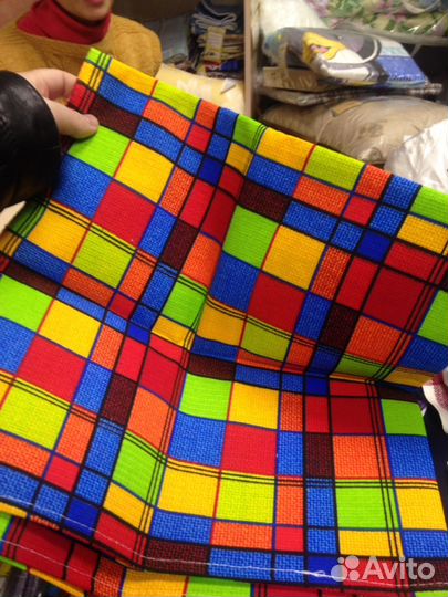 Большое вафельное полотенце