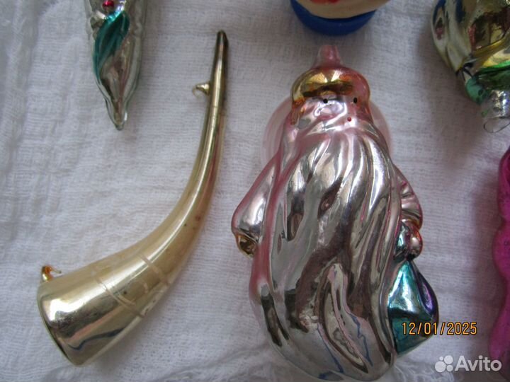 Елочные игрушки СССР