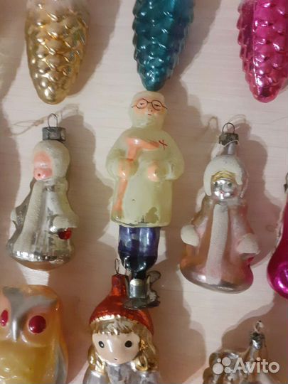 Елочные игрушки СССР