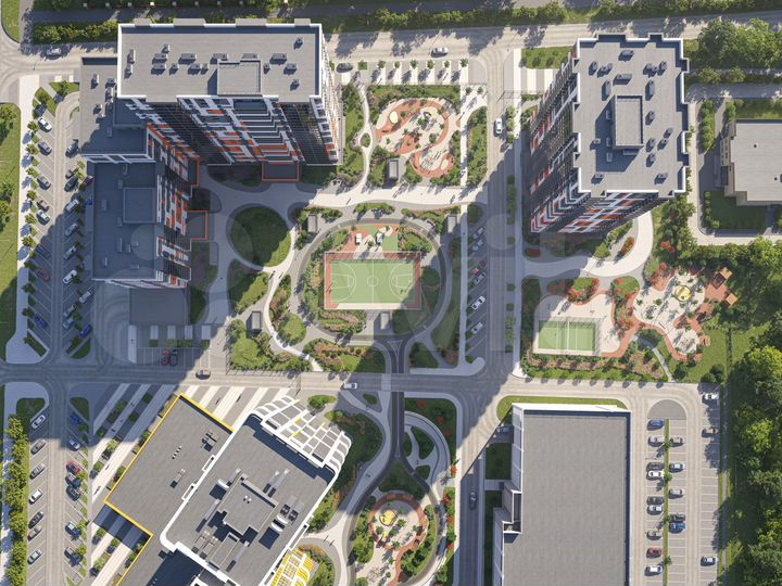 2-к. квартира, 82,7 м², 6/25 эт.