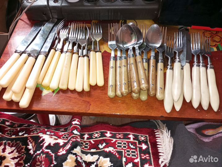 Набор столовых приборов вилки ножи СССР