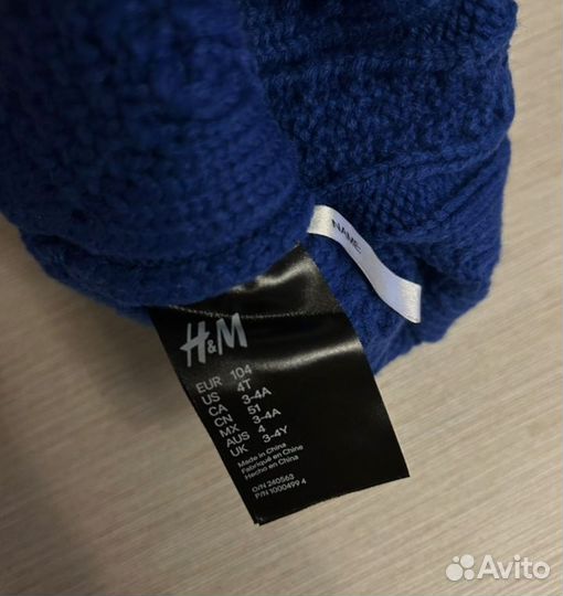 Шапка детская hm новогодняя