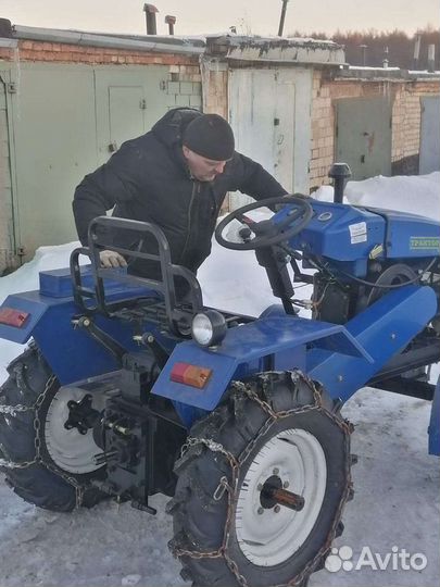 Мини-трактор Русич Т-18, 2021
