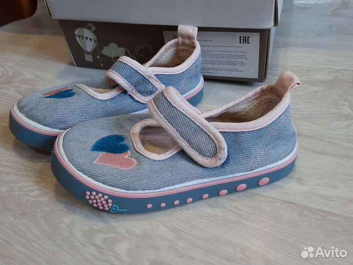 Кеды джинсовые 23рр