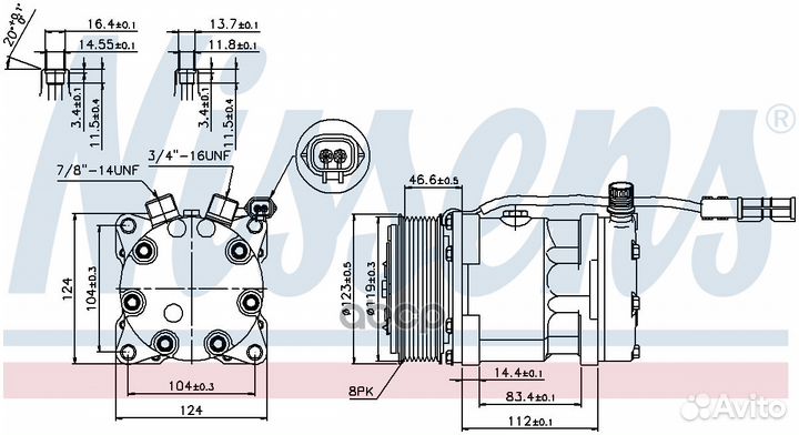 Компрессор кондиционера MAN