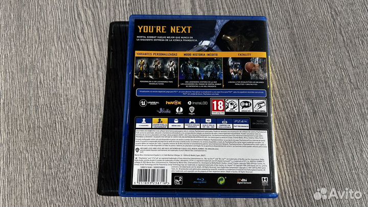Mortal kombat 11 ps4 диск