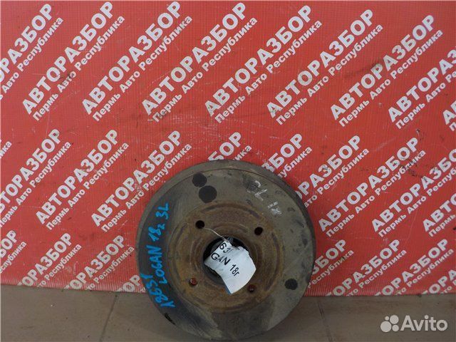 Тормозной барабан задний левый Renault Logan L8MV