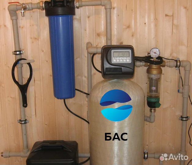 Обезжелезивание воды (Ручной клапан) /Фильтрация в