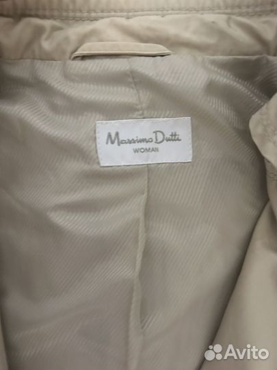 Massimo dutti тренч