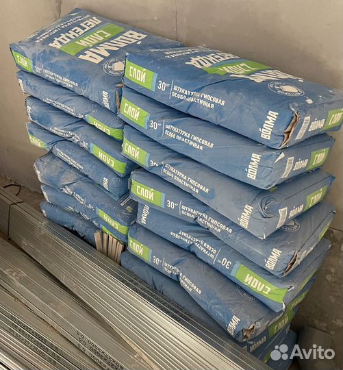 Штукатурка фасадная, наливной пол, грунтовка