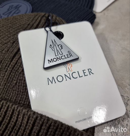 Шапка moncler мужская новые
