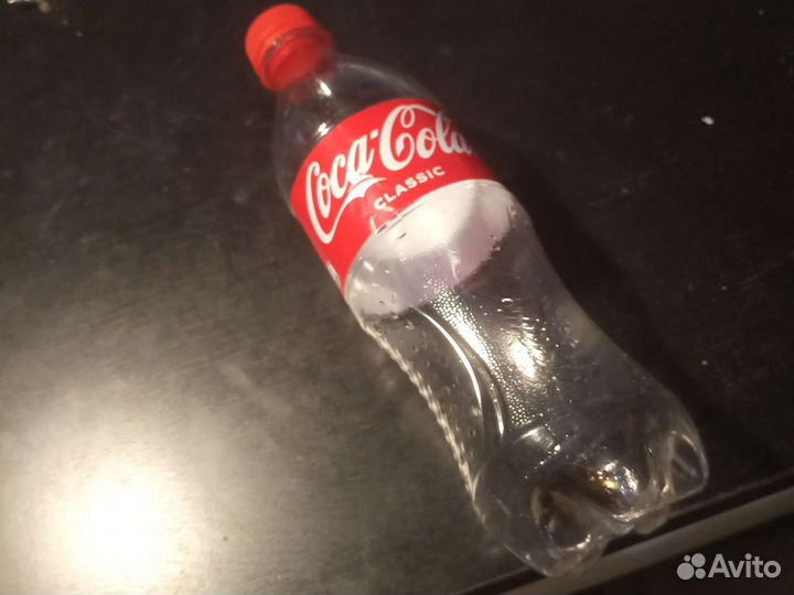 Бутылка от колы из Узбекистана