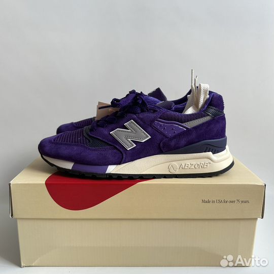 Teddy Santis x New Balance 998 Plum Purple USA U99