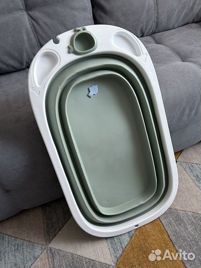 Детская ванночка для купания складная