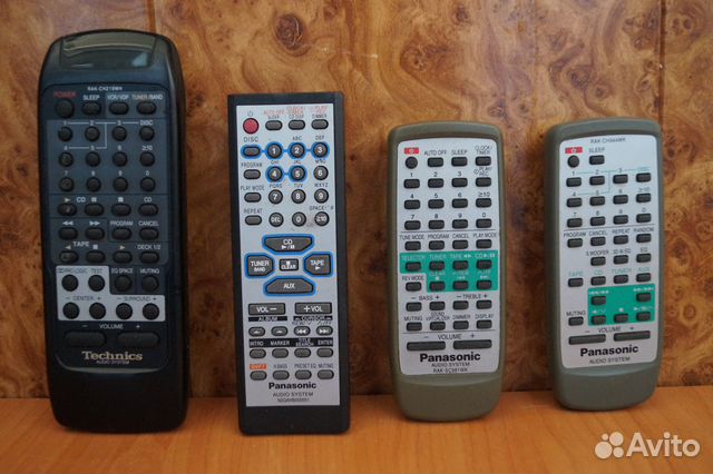 Panasonic пульты ду remote control