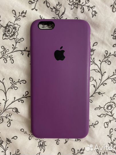 Чехол на iPhone 6/6s фиолетовый