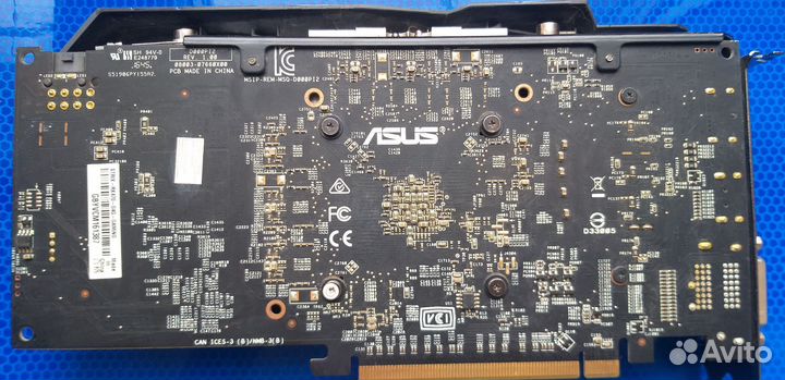 Видеокарта Asus Strix RX 470 4g gaming