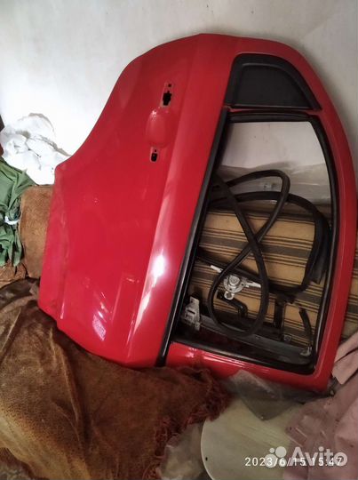 Дверь правая задняя авео т250