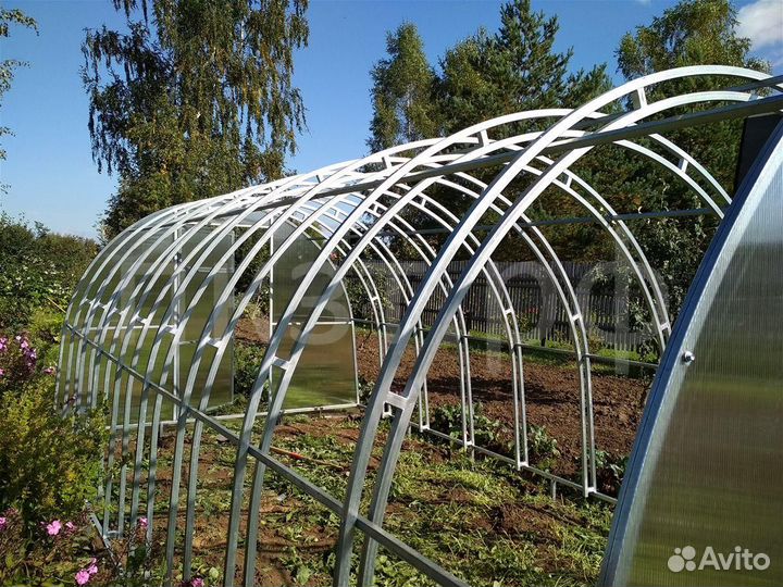Теплицы арка и капелька. От эконом до усиленных