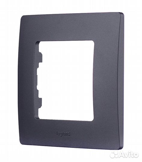 Рамка Etika 672581 одноместная универсальная антра