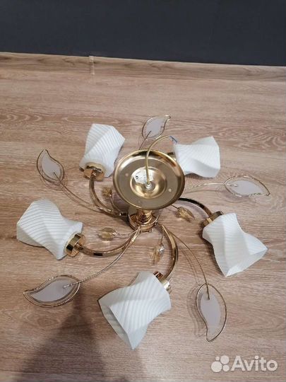 Люстра потолочная бу