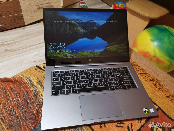 Xiaomi mi notebook Pro 15,6 gtx 1050 (256Gb+2Tb)