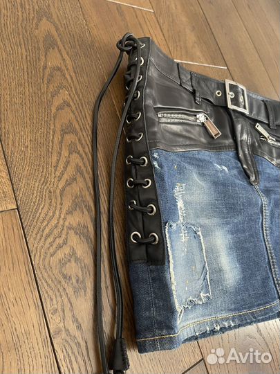 Джинсовая юбка dsquared оригинал