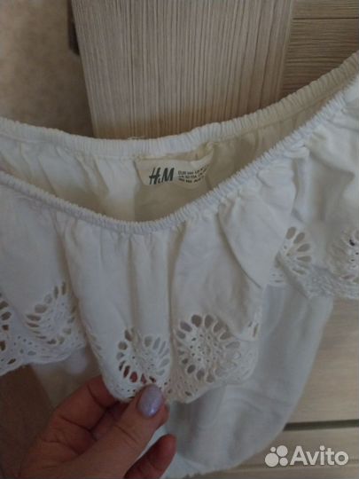 Блузка хлопок на девочку 158