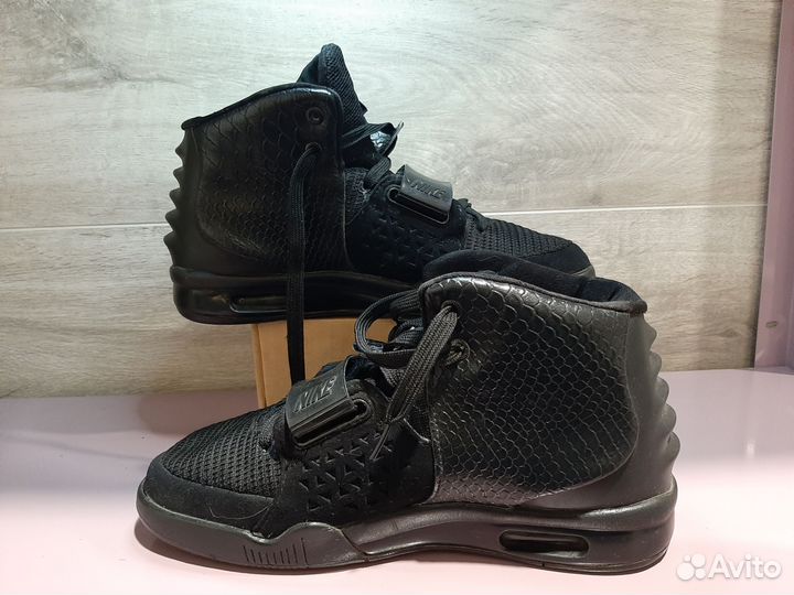 Кроссовки nike air yeezy 2 by Kanye West all black