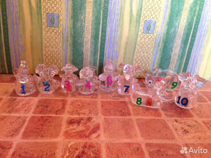 Игрушки киндер из личной коллекции