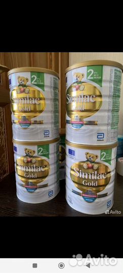 Смесь симилак голд 2/similac gold 2/12 банок