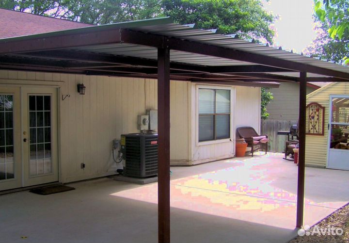 Навес под ключ