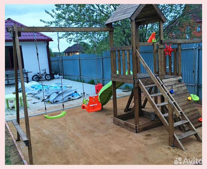 Детская площадка, комплекс, городок