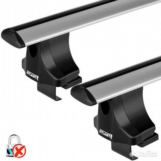Багажник на крышу Chevrolet Spark Atlant 8809