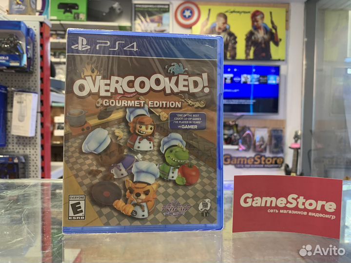 Overcooked Gourmet Edition PS4 (новый)