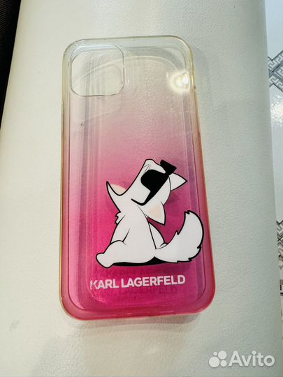 Чехол силиконовый iPhone 12 pro Karl Lagerfeld