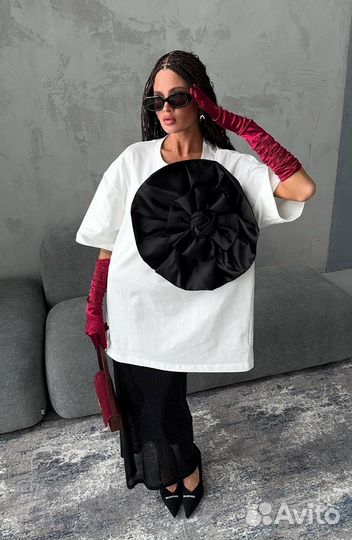 Футболка женская оверсайз