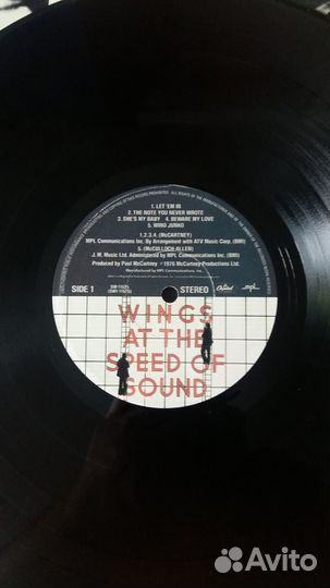 Пластинки Wings 