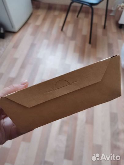 Картонные коробки ланч-бокс 600 мл