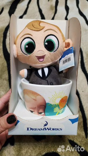 Кружка с игрушкой босс молокосос