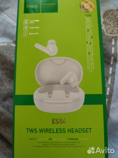 Беспроводные наушники hoco. es54